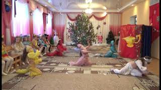 Танец "Восточные красавицы" (ст.гр.) в детском саду