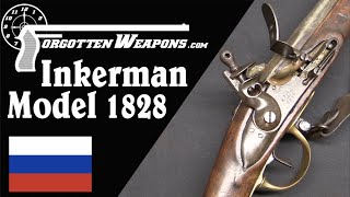 Russian Model 1828 Musket from the Battle of Inkerman