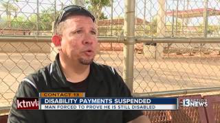 Quadruple amputee forced to prove he is still disabled