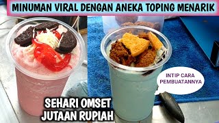 JUALAN MINUMAN KEKINIAN OMSETNYA 30 JT/BLN, PEMBELINYA DI JAMIN PUAS..!!LENKAP CARA BIKINNYA