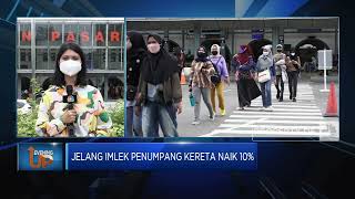 Jelang Imlek Penumpang Kereta Naik 10%
