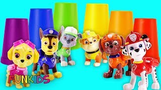 Ice Cream Surprise Cups Toys ! Squishy Animals & Paw Patrol