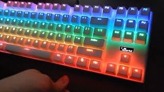 chiBoard Custom Arduino RGB Mechanical Keyboard
