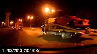 Lamborghini Aventador в Гатчине ;)