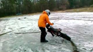 Irbis TTR 125 burnout