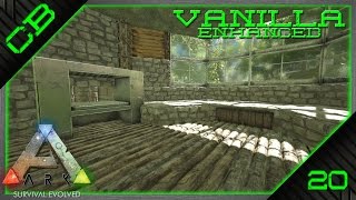 ARK: Survival Evolved Vanilla+ Gameplay - Epic Kitchen Build! - #20