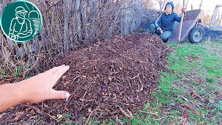Бесплатное удобрение своими руками ???? Перегной из веток деревьев и кустарников