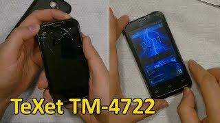 TeXet TM-4272 X-basic2 Распаковка и замена тачскрина