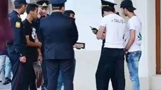 Polis “Torqovı”da “Vor v zakone” yazılı köynəklə gəzənləri saxlayıb