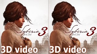 3D TV VR box video Syberia 3 google cardboard Side by Side SBS