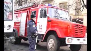 пожар на Измайловском валу г.Москва