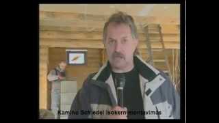 Монтаж дымохода Schiedel Isokern