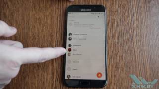 Как установить фото на контакт в Galaxy A7 (2017) (XHW.BY)