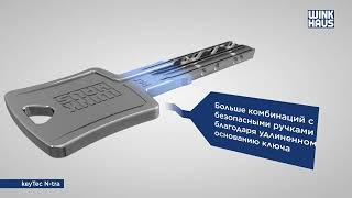 Winkhaus keyTec Ntra  — німецька високоточна система контролю доступу  зі зручним симетричним ключем