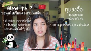 วิธีขอทุนไปเรียนต่อประเทศจีน// มีขั้นตอน วิธีการขอยังไงบ้าง? ทุนขงจื้อ ทุนรัฐบาลจีนสมัครยังไง?