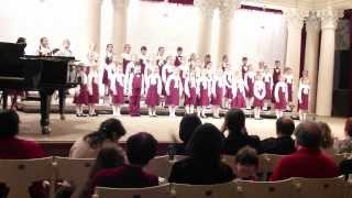 Хор Ластiвка 2014.  В.А.Моцарт. "Послушай как звуки хрустально чисты..." из оперы "Волшебная флейта"