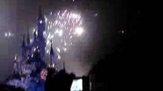 Disneyland Paris New Year 2008 Fireworks