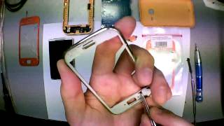 Замена тачскрина (сенсорного стекла) Samsung S6802 Orange