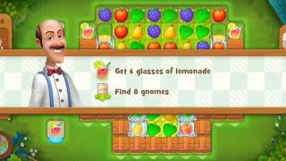 Gardenscapes Level 1176 Walkthrough "No Boosters Used"