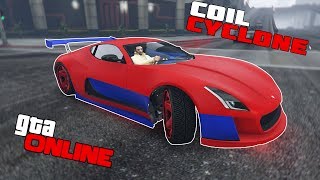 GTA 5 ONLINE // НОВЫЙ НАИКРУТЕЙШИЙ ЭЛЕКТРОМОБИЛЬ COIL CYCLONE VS T20, КТО ЖЕ БЫСТРЕЕ?