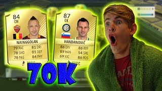 70K INSANE HYRBRID MUST TRY!! - FIFA 17 SQUAD BUILDER