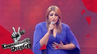 Christina Khalatova sings 'Beautiful' - Blind Auditions - The Voice of Armenia - Season 4