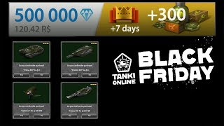 Tanki Online Black Friday *500K Bundle, Saboteur Drone and Freeze M3*