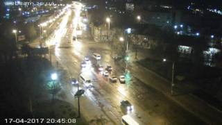 17.04.2017 Запорожье Транспортная площадь Драка