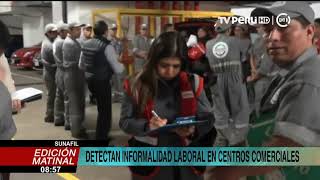 Sunafil detecta que personal que lava autos en centros comerciales paga cuota para trabajar