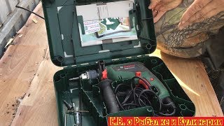 Обзор дрели ударной Bosch Easy Impact 540,550 Вт.Реальный отзыв покупателя о дрели Bosch Easy Impact