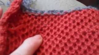 Вязание по перфокартам. Малышовый комбинезон прессовым узором. Часть2