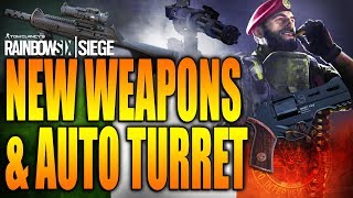 Rainbow Six Siege - In Depth: AUTO TURRET & NEW WEAPONS ITALIAN OPERATORS