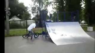 Tricks on BMX. Трюки на BMX