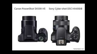 Canon SX530 vs Sony HX400