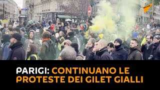 Parigi: continuano le proteste dei gilet gialli