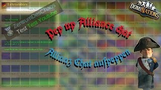 #166. DomiNations - Allianz Chat aufpeppeln / farblich hervorheben
