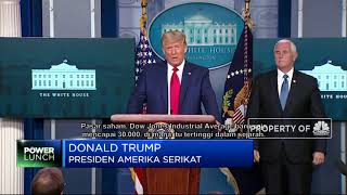 Indeks Dow Jones Tertinggi Sepanjang Masa, Trump Happy!