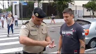 JF: Flagrante - Boné roubado é recuperado durante VIVO da PM na TV Alterosa