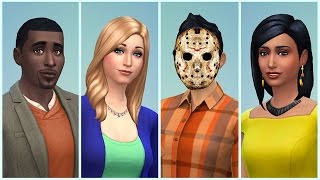 The Sims 4 - Редактор персонажей