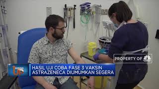 Hasil Uji Coba Fase 3 Vaksin Astrazeneca akan Diumumkan