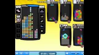 [Tetris Battle] ZT stacking t-spin 235 lines sent