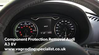Audi A3 8V (16) PFL Component Protection Removal