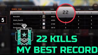 THE REAL DIAMOND CARRY 22 KILLS - Rainbow Six Siege