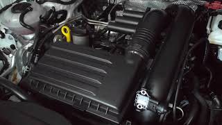 Volkswagen Tiguan 1.4 MK2 2019. Работа двигателя на холодную