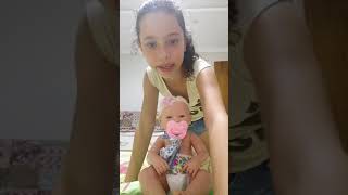 Rotina da noite da minha boneca