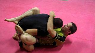 Fabrice Girot sparring with Stephane Menou