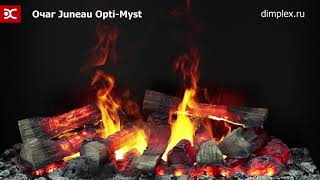 Электрический очаг Dimplex Juneau - Обзор пламени