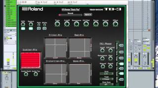 Roland AIRA TB-3 VST Midi Editor "TB-3 Classic Plus"