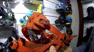 Fixation snowboard FUSE HYBRID de chez FLOW !