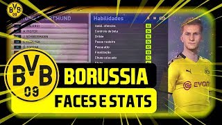 PES 2019 FACES E STATS BORUSSIA DORTMUND PEDIDO DE INSCRITO